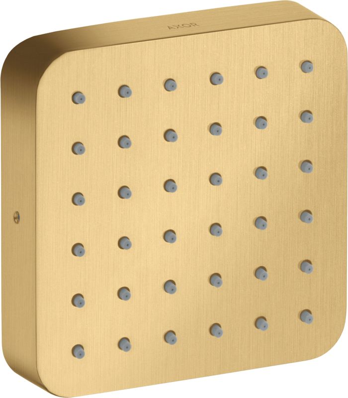 Hansgrohe Brausenmodul Unterputz Axor Citterio E 120 x 120 mm BGO, 121 x 28 mm, Farbe gold Bild 1