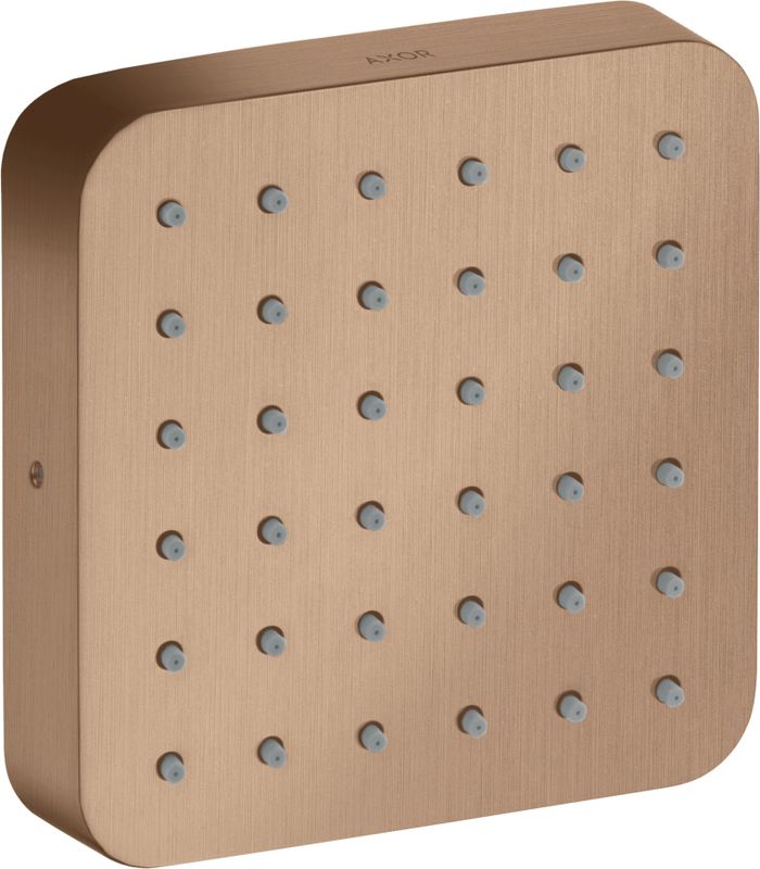 Hansgrohe Brausenmodul Unterputz Axor Citterio E 120 x 120 mm BRG, 121 x 28 mm, Farbe red gold Bild 1