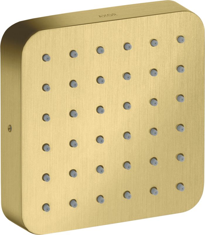 Hansgrohe Brausenmodul Unterputz Axor Citterio E 120 x 120 mm BB, 121 x 28 mm, Farbe brass Bild 1