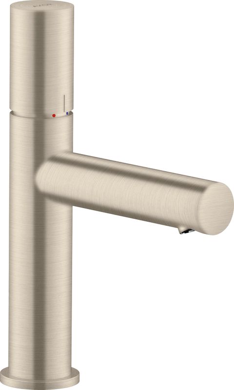 Hansgrohe Waschtischmischer 110 Axor Uno Zerogriff unverschliessb.Ablaufg.BN, Farbe nickel Bild 1