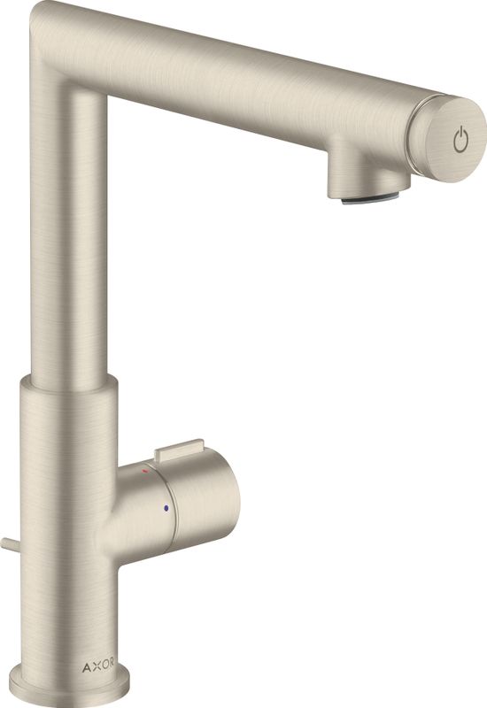 Hansgrohe Waschtischmischer 220 Axor Uno Select Schwenkauslauf BN, Farbe nickel Bild 1