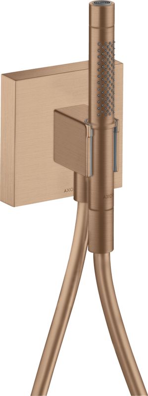 Hansgrohe Schlauchanschl.u.Brausenhalter Axor Starck Organic BRG Starck Stabhandbr, Farbe redgold Bild 1