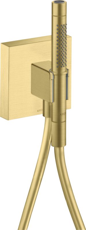 Hansgrohe Schlauchanschl.u.Brausenhalter Axor Starck Organic BB Starck Stabhandbr, Farbe brass Bild 1