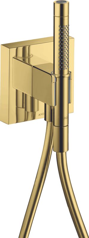 Hansgrohe Schlauchanschl.u.Brausenhalter Axor Starck Organic PGO Starck Stabhandbr, Farbe gold Bild 1