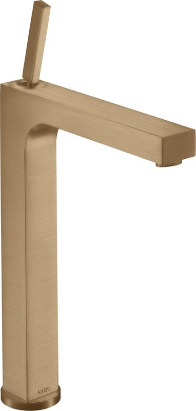 Hansgrohe Einhebel-Waschtischmischer Axor Citterio BBR, für Waschschüssel, Farbe bronze Bild 1