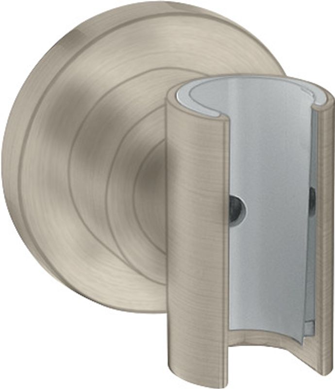 Hansgrohe Brausenhalter Axor Citterio Porter BN, für Schlaeuche mit konischer Mutter, Farbe nickel Bild 1
