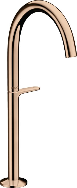Hansgrohe Waschtischmischer Select 260 Axor One, für Waschschüsseln, mit Push-Open PRG, Farbe red gold Bild 1