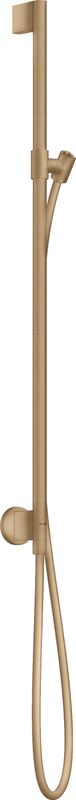 Hansgrohe Brausestange Axor One, mit Wandanschluss u.Brauseschlauch BBR, 965 mm, Farbe bronze Bild 1