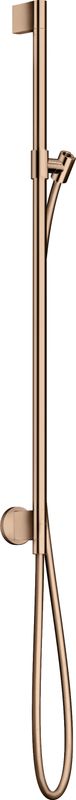Hansgrohe Brausestange Axor One, mit Wandanschluss u.Brauseschlauch PRG, 965 mm, Farbe red gold Bild 1