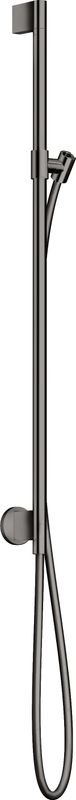 Hansgrohe Brausestange Axor One, mit Wandanschluss u.Brauseschlauch PBC, 965 mm, Farbe black chrome Bild 1