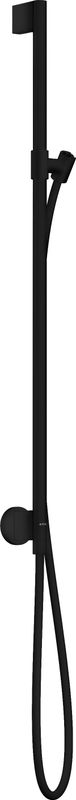 Hansgrohe Brausestange Axor One, mit Wandanschluss u.Brauseschlauch MSW, 965 mm, Farbe schwarz Bild 1