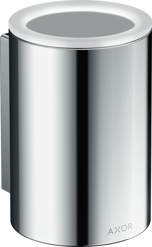 Hansgrohe Zahnputzbecher Axor Universal Circular, 114 x 76 x 84 mm, Farbe chrom Bild 1