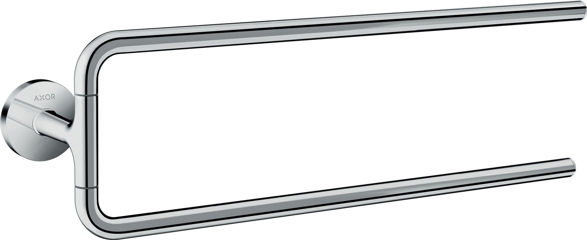 Hansgrohe Handtuchhalter zweiarmig Axor Universal Circular, 138 x 490 x 490 mm, Farbe chrom Bild 1