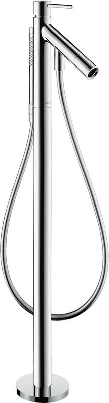 Hansgrohe Farbset Philippe Starck verchromt für Stand-Einhand-Badebatterie, 142 x 156 mm, Farbe chrom Bild 1