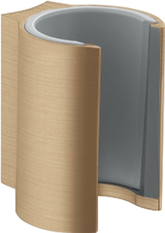 Hansgrohe Brausenhalter Axor Starck BBR, für Schlaeuche, mit zylindrischer Mutter, Farbe bronze Bild 1