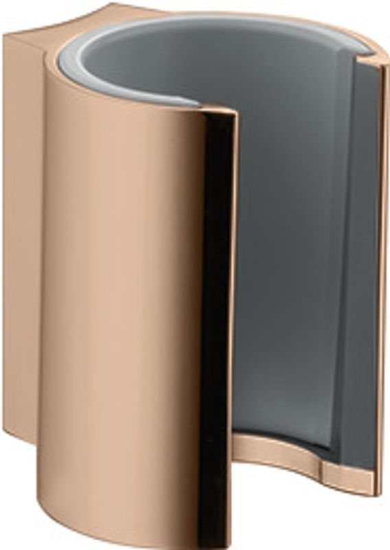 Hansgrohe Brausenhalter Axor Starck PRG, für Schlaeuche, mit zylindrischer Mutter, Farbe red gold Bild 1