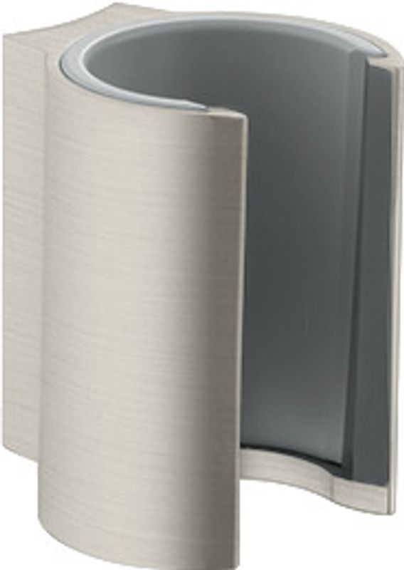Hansgrohe Brausenhalter Axor Starck BSO, für Schlaeuche, mit zylindrischer Mutter, Farbe silber Bild 1