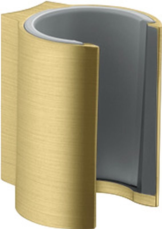 Hansgrohe Brausenhalter Axor Starck BB, für Schlaeuche, mit zylindrischer Mutter, Farbe brass Bild 1