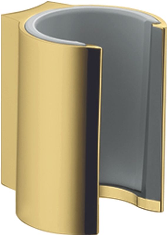 Hansgrohe Brausenhalter Axor Starck PGO, für Schlaeuche, mit zylindrischer Mutter, Farbe gold Bild 1