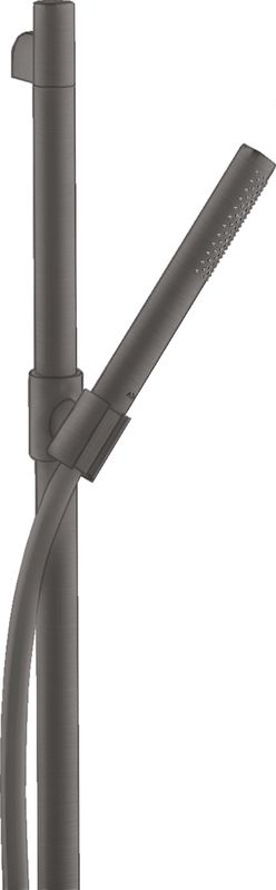 Hansgrohe Brausenset Axor Starck 900 mm BBC, mit Schlauch 1600 mm und Handbrause 1jet, Farbe black chrome Bild 1