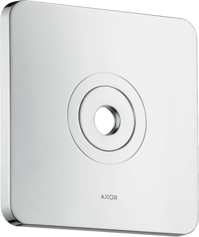 Hansgrohe Wandplatte Axor Citterio M, für Kopfbrause, Farbe silberfarben Bild 1