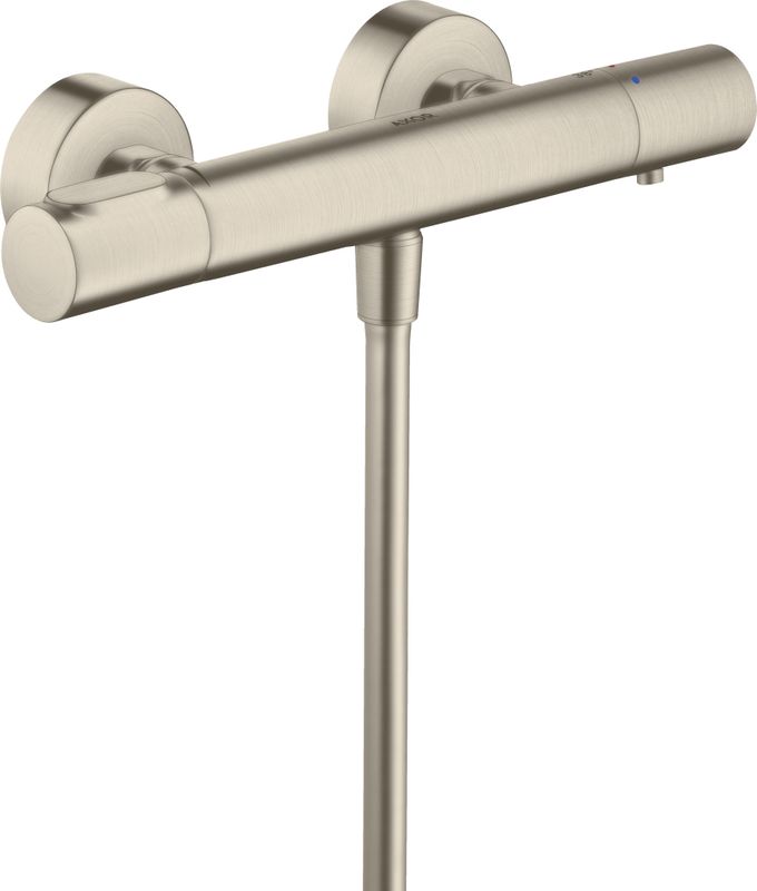 Hansgrohe Thermostatmischer Aufputz Axor Citterio M BN, für Brause, Farbe nickel Bild 1