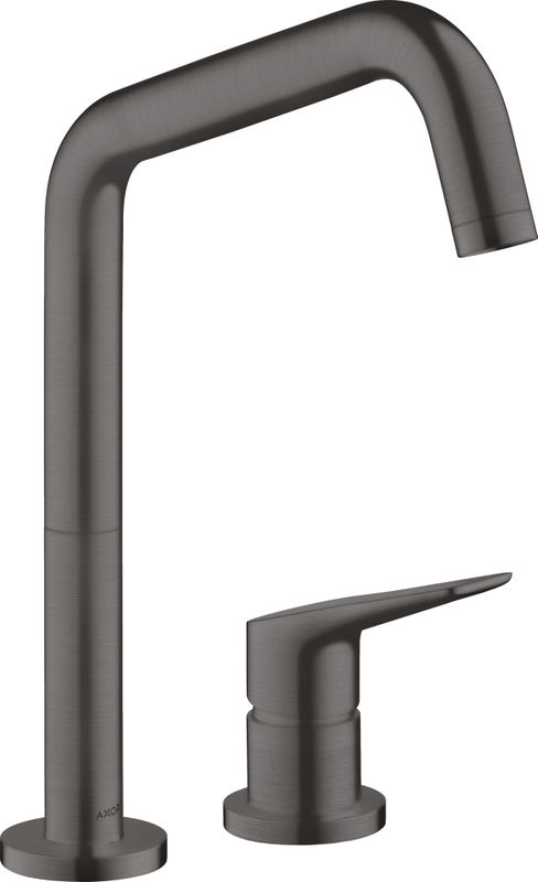 Hansgrohe 2-Loch Spültischmischer Axor Citterio M BBC, mit Schwenkauslauf, Farbe black chrome Bild 1