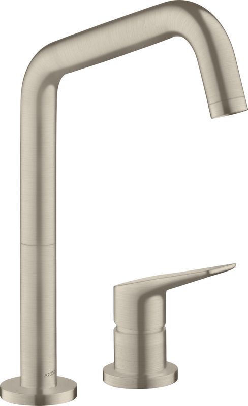 Hansgrohe 2-Loch Spültischmischer Axor Citterio M BN, mit Schwenkauslauf, Farbe nickel Bild 1