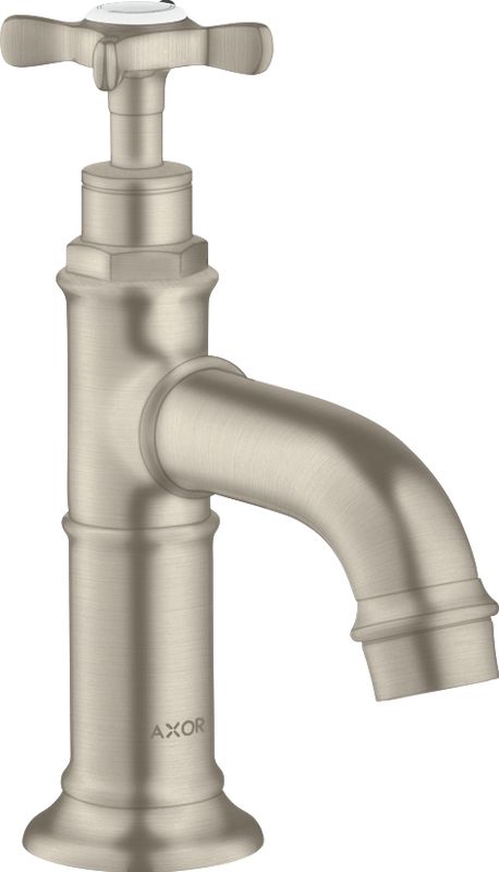 Hansgrohe Standventil kurz Axor Montreux, für Waschtisch brushed, Farbe nickel Bild 1