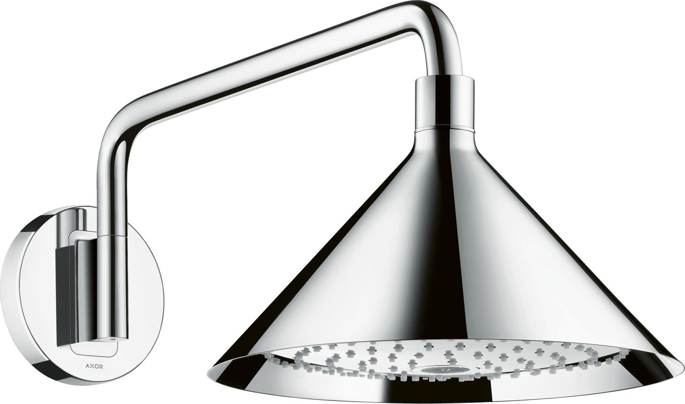 Hansgrohe Kopfbrause Axor Front, mit Brausearm, 233 x 279 x 594 x 594 mm, Farbe chrom Bild 1
