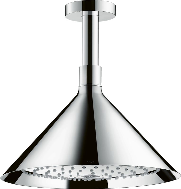 Hansgrohe Kopfbrause Axor Front, mit Deckenanschluss, 280 x 279 x 279 mm, Farbe chrom Bild 1