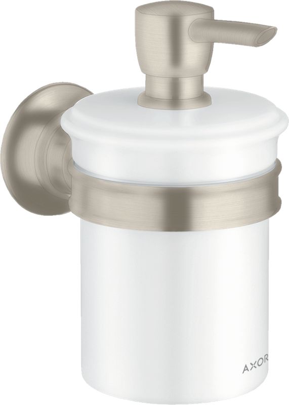 Hansgrohe Lotionspender Axor Montreux brushed, 148 x 87 x 136 mm, Farbe nickel Bild 1
