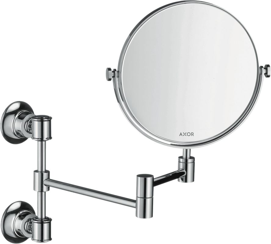 Hansgrohe Rasierspiegel Axor Montreux ausziehbar, 314 x 213 mm Bild 1