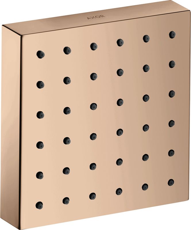 Hansgrohe Brausenmodul Axor Starck Fertigset PRG, 120 x 280 mm, Farbe red gold Bild 1