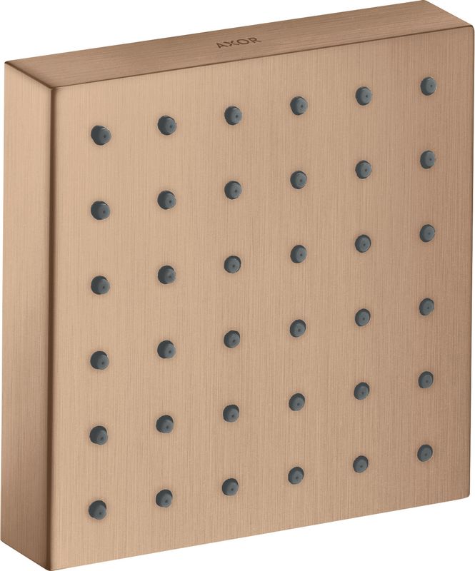 Hansgrohe Brausenmodul Axor Starck Fertigset BRG, 120 x 280 mm, Farbe red gold Bild 1