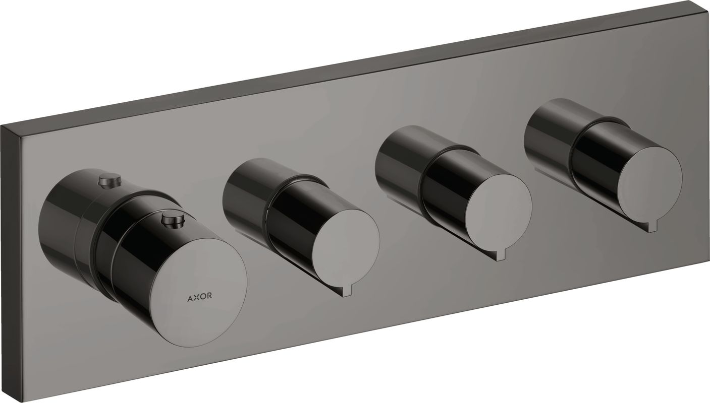 Hansgrohe Thermostatmodul Axor Starck Fertigset PBC, Farbe black chrome Bild 1