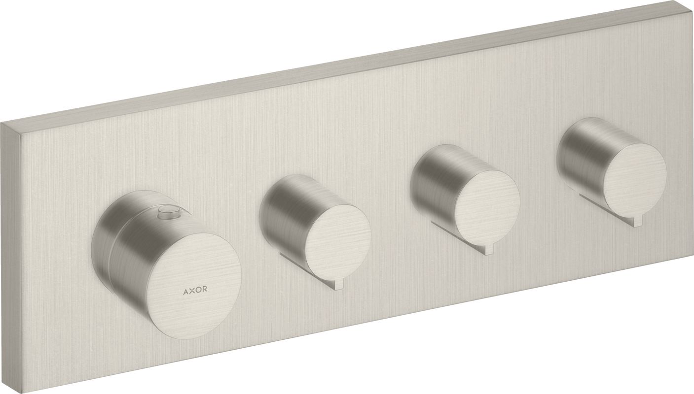 Hansgrohe Thermostatmodul Axor Starck Fertigset BSO, Farbe silber Bild 1