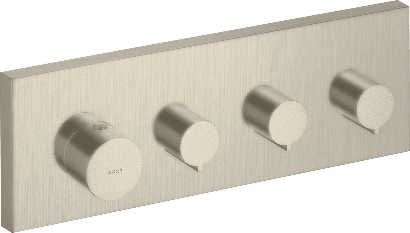 Hansgrohe Thermostatmodul Axor Starck Fertigset BN, Farbe nickel Bild 1