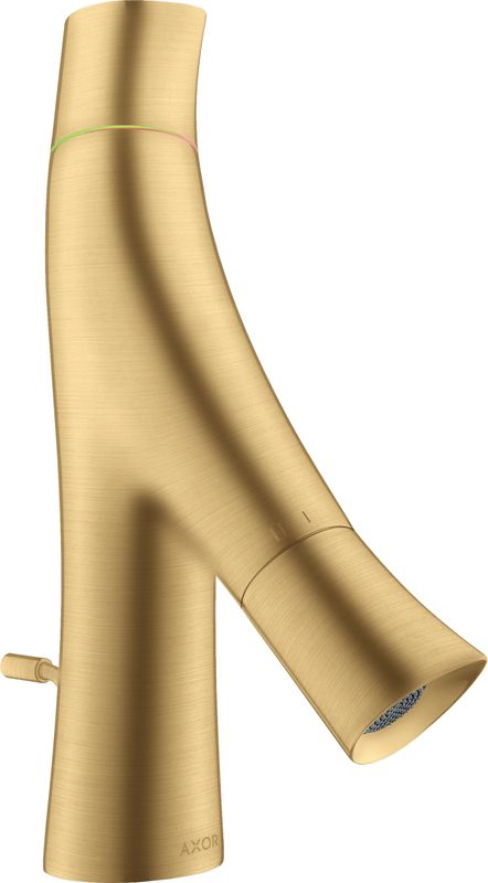 Hansgrohe Zweigriff Waschtischarmatur 50 Axor Starck Organic, für Handwaschbecken BGO, Farbe gold Bild 1