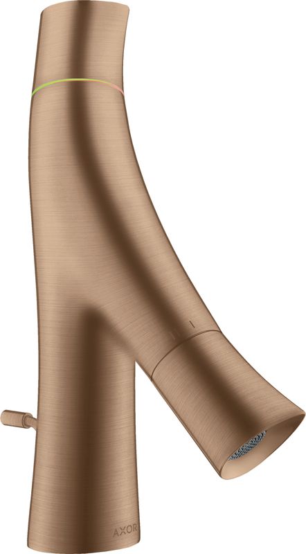 Hansgrohe Zweigriff Waschtischarmatur 50 Axor Starck Organic, für Handwaschbecken BRG, Farbe red gold Bild 1