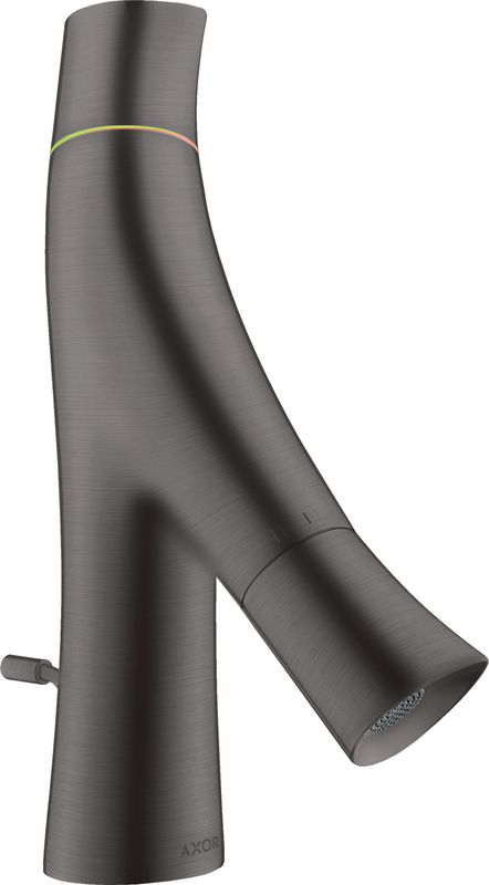 Hansgrohe Zweigriff Waschtischarmatur 50 Axor Starck Organic, für Handwaschbecken BBC, Farbe black chrome Bild 1