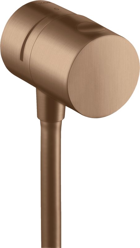 Hansgrohe Wandabsperrventil Axor Uno Fixfit Stop BRG, mit Schlauchanschluss, Farbe red gold Bild 1