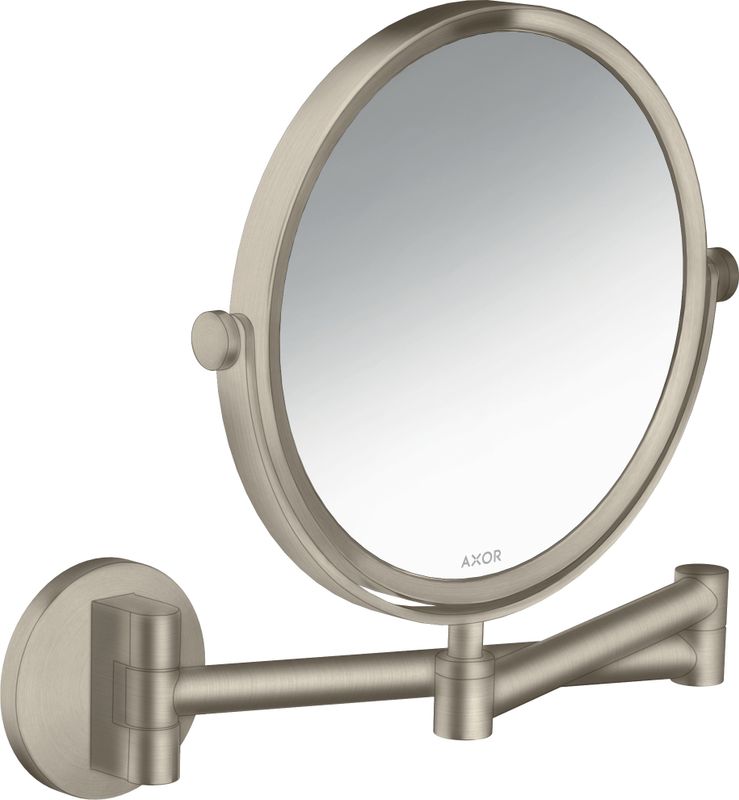 Hansgrohe Rasierspiegel Axor Universal Circular BN, 257 x 223 mm, Farbe nickel Bild 1