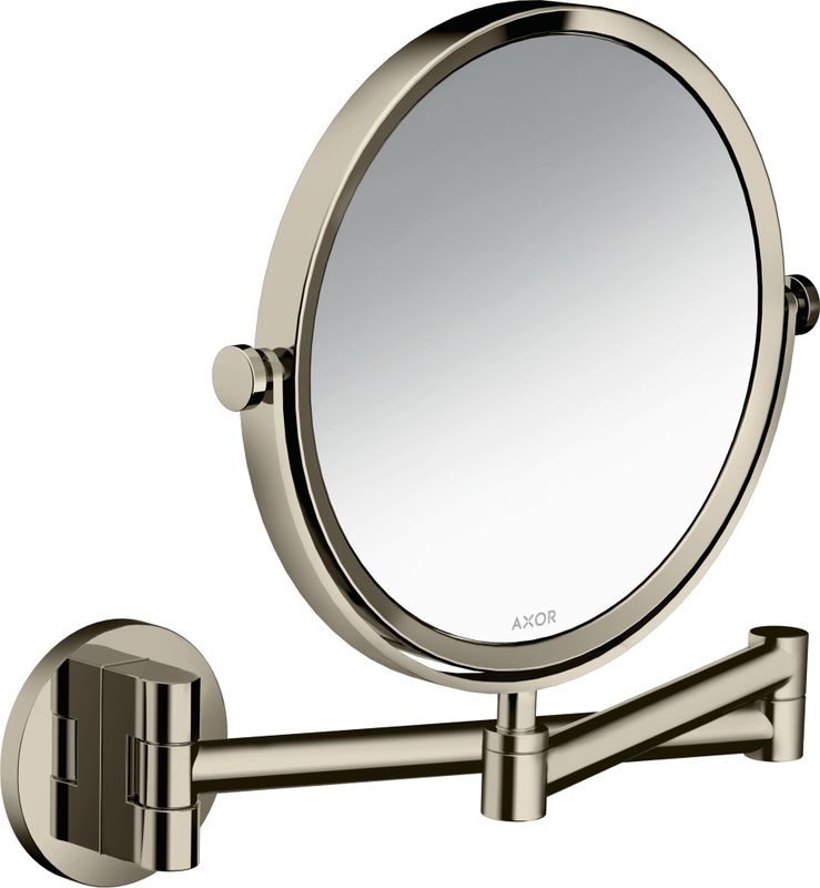 Hansgrohe Rasierspiegel Axor Universal Circular PN, 257 x 223 mm, Farbe nickel Bild 1
