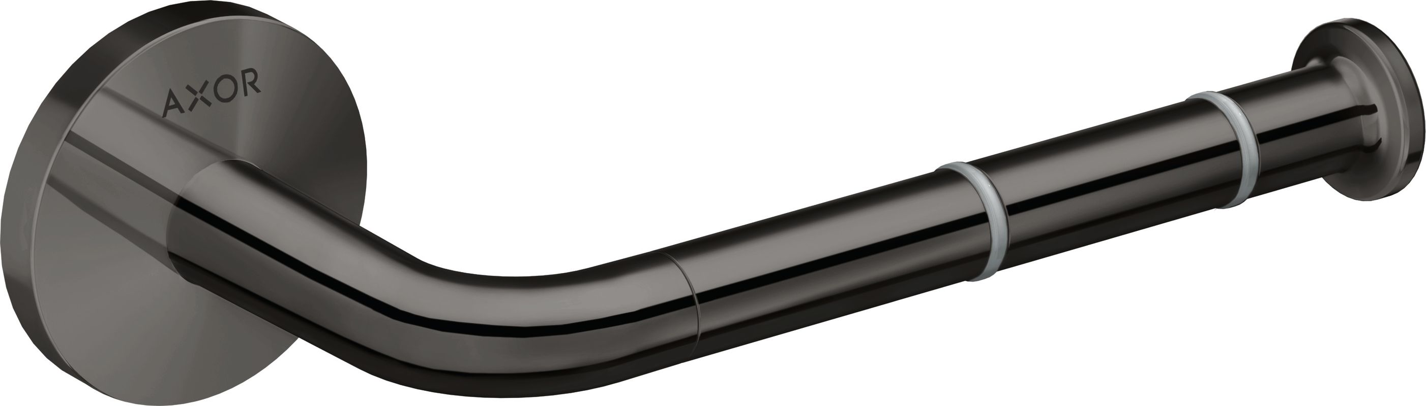 Hansgrohe Toilettenpapierhalter Axor Universal Circular PBC, 55 x 83 x 83 mm, Farbe black chrome Bild 1