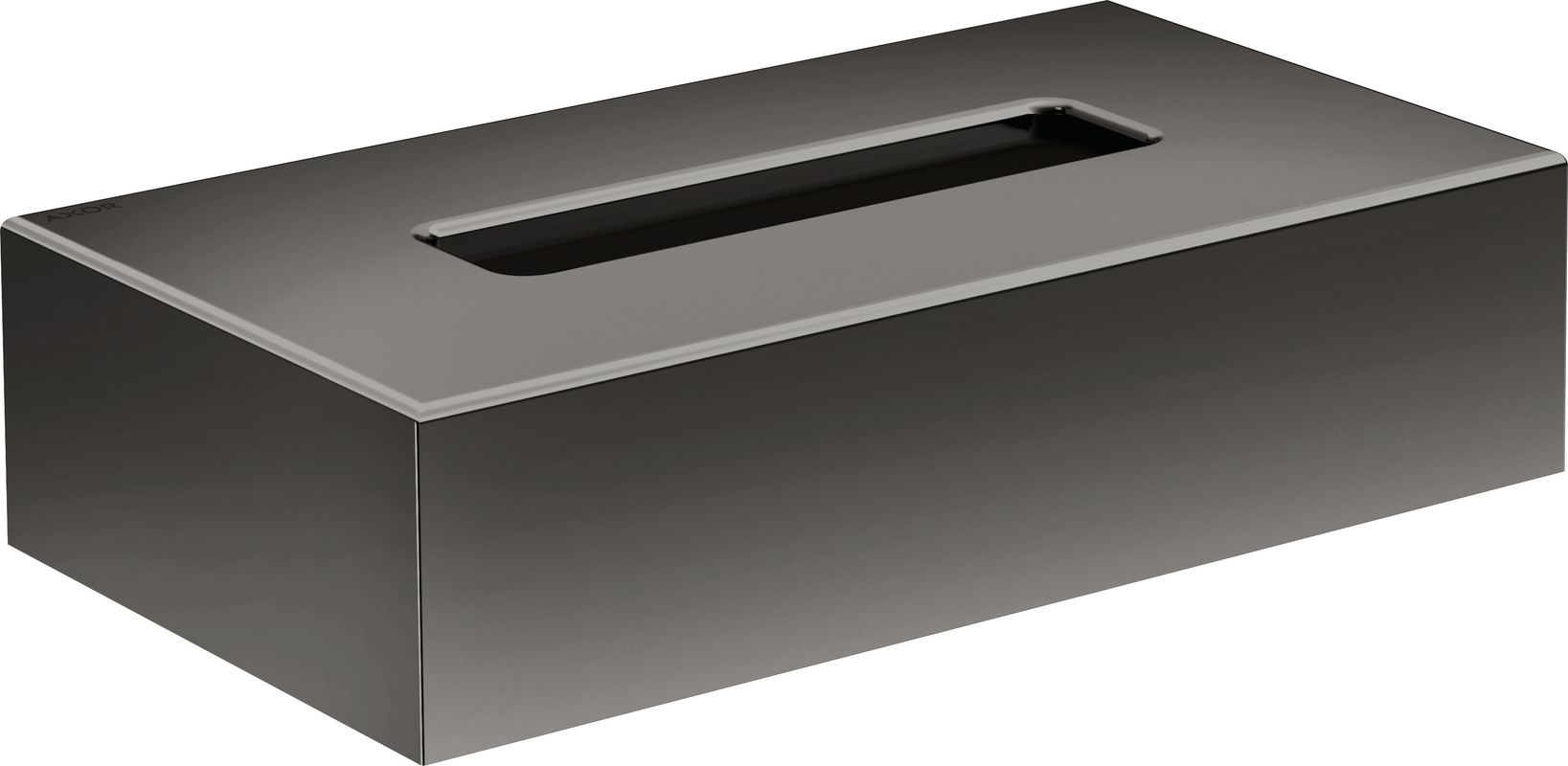 Hansgrohe Kosmetiktuchbox Axor Universal Circular PBC, Farbe black chrome Bild 1