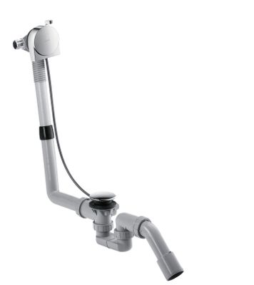 Hansgrohe Wannenein-, Ab- und Überlaufgarnitur Axor Exafill S Komplettset Normalwannen, Farbe chrom Bild 5