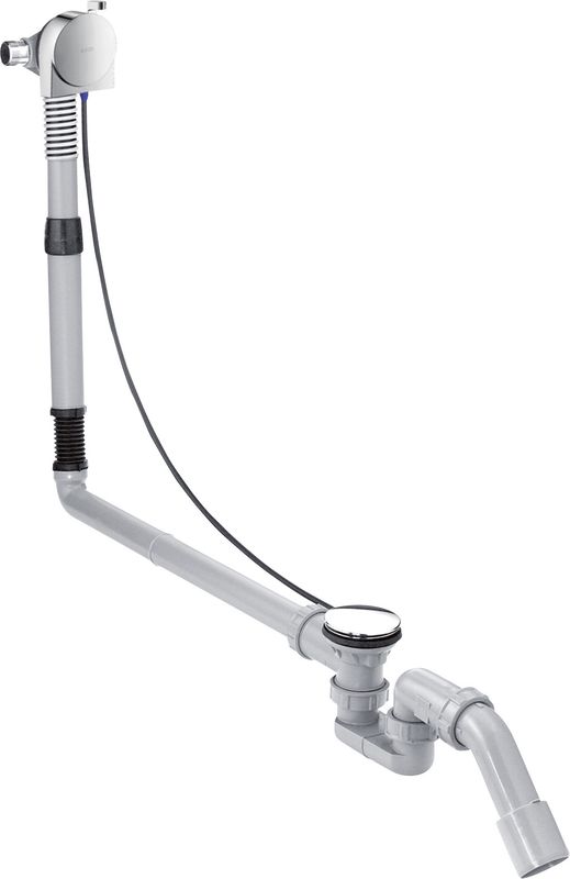 Hansgrohe Wannenein-, Ab- und Überlaufgarnitur Axor Exafill S Komplettset Sonderwannen, Farbe chrom Bild 1