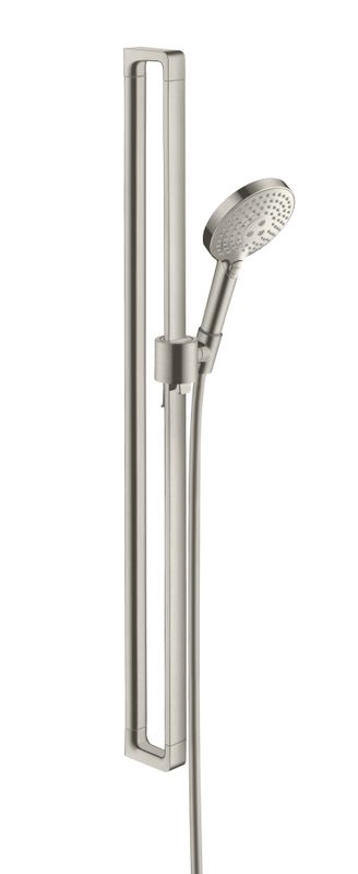 Hansgrohe Brausenset Axor Citterio E 900 mm BSO, mit Handbrause 120 3jet, Farbe Edelstahl-Optik (silber) Bild 1