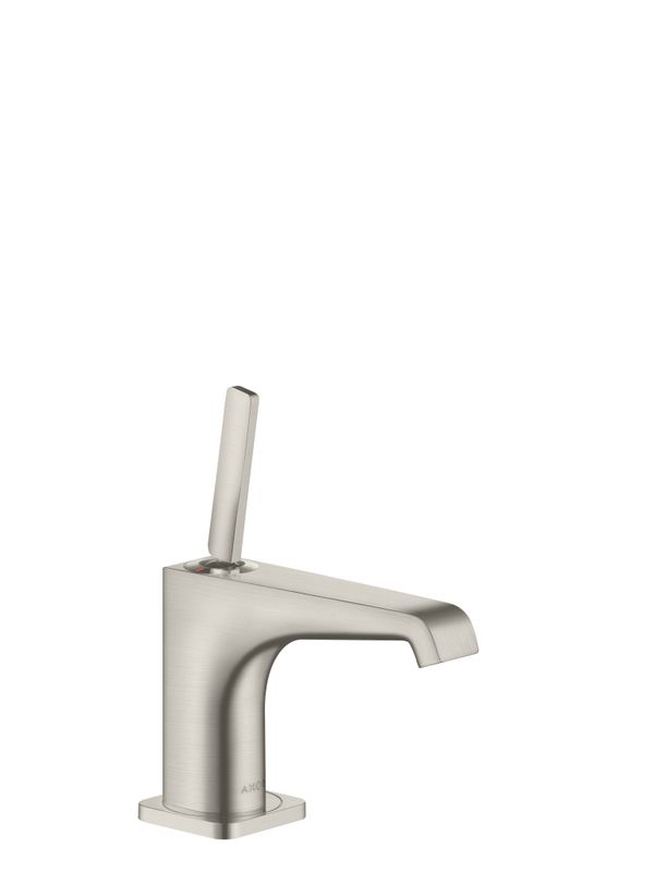 Hansgrohe Waschtischmischer 90 Axor Citterio E, für Handwaschbecken, ohne Zugstange BSO, Farbe silber Bild 1